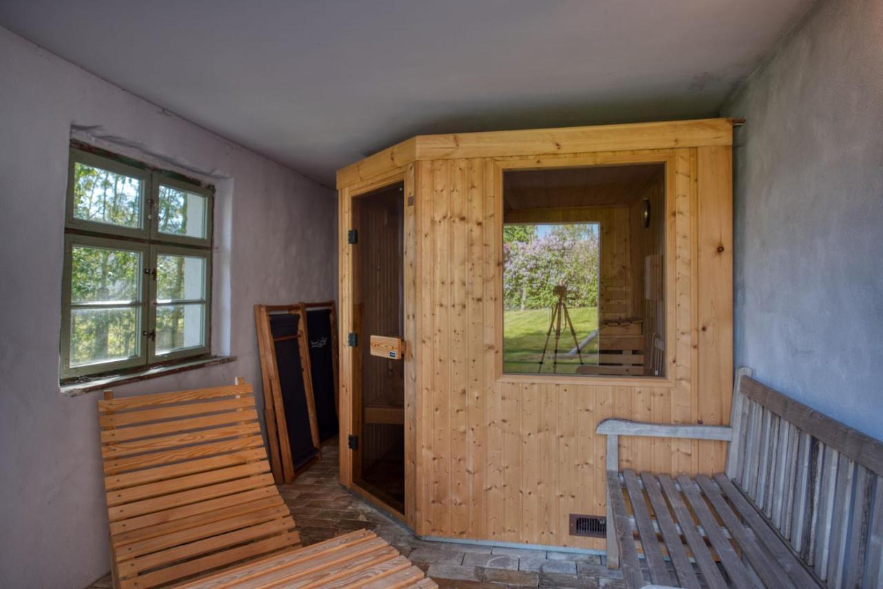 Traumhaff Denkmalgeschuetzter Amalienhof Sauna, Offener Kamin, Hund Ahlbeck  Exterior foto